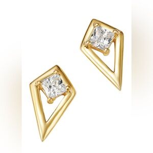 Bloomingdale’s Diamond Kite 14k Gold Earrings